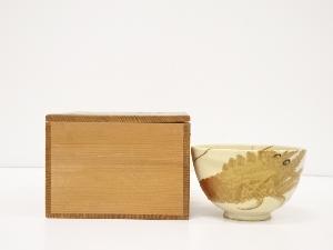 清閑寺窯造　色絵茶碗（保護箱）